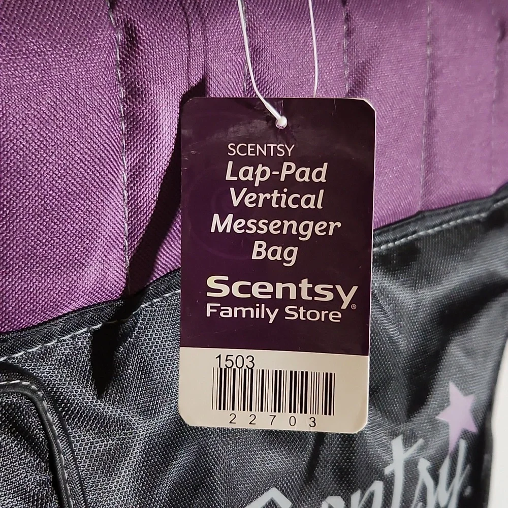 SCENTSY Lap Pad Vertical Messenger Bag New